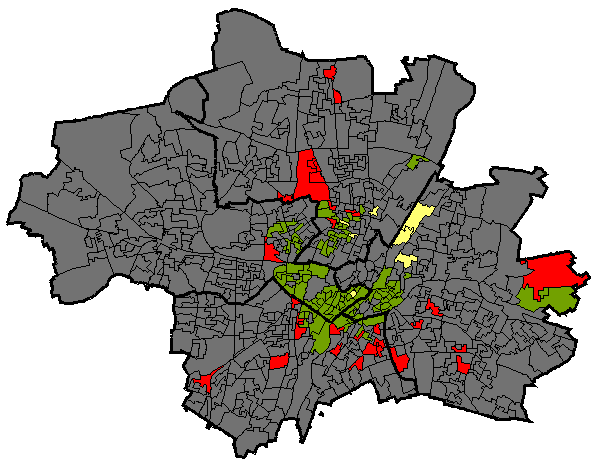 Wahlbezirkskarte