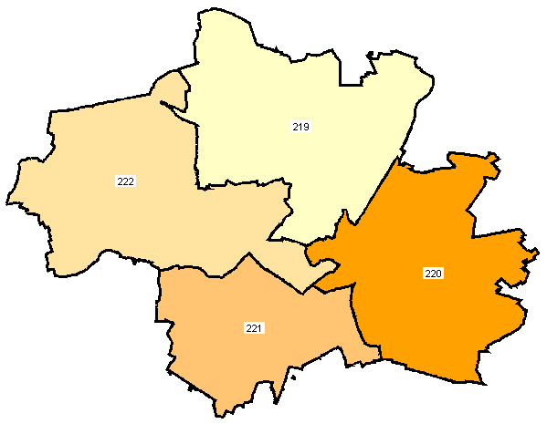 FDP nach Wahlkreisen