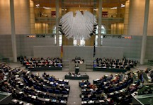 Plenarsaal des Dt. Bundestages, Bildrechte: Deutscher Bundestag