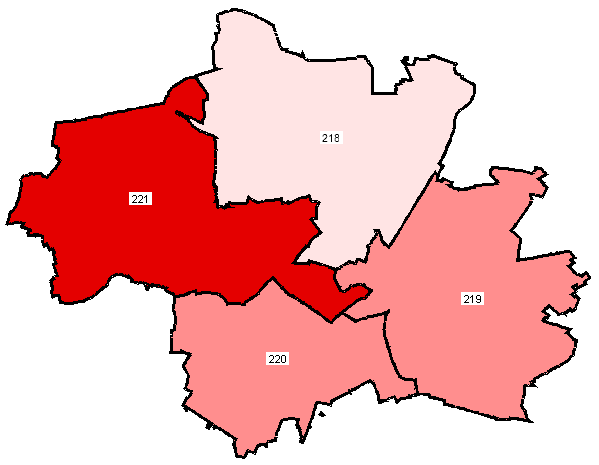Wahlkreiskarte