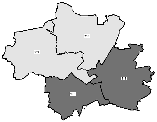 Wahlkreiskarte