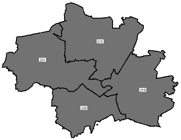 Wahlkreiskarte