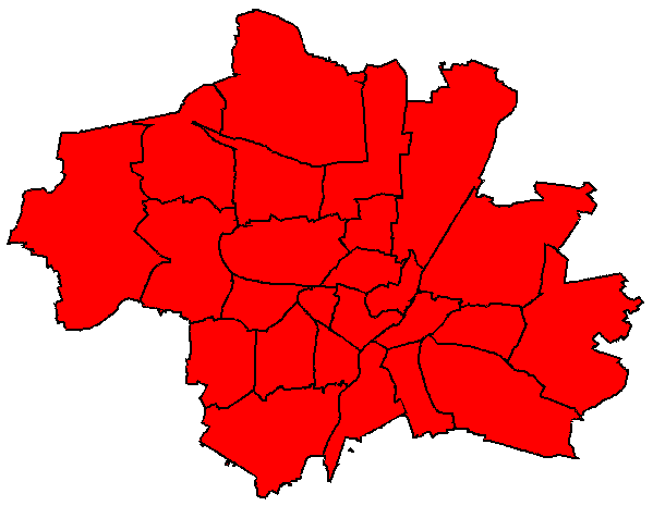 Stadtbezirkskarte